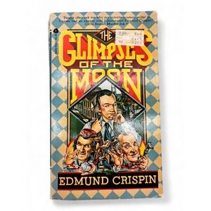 Glimpses of the Moon 1979 Paperback Edmund Crispin 1st Print Vtg Mystery (AS-IS)